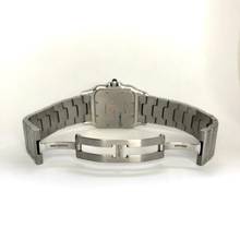 Thumbnail von Cartier Santos Galbée 29mm Quartz Steel 0.85TCW Diamond Watch NEW Model </h1>