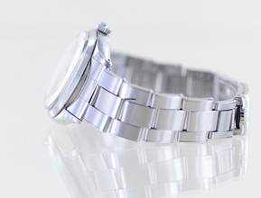 Thumbnail von Rolex Oyster Perpetual 34 Vintage Oysterband Chronometer Tritium 1965 Papiere rar </h1>