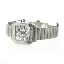 Thumbnail von Cartier Santos De Cartier Skeleton Ref.WHSA0015 unworn </h1>