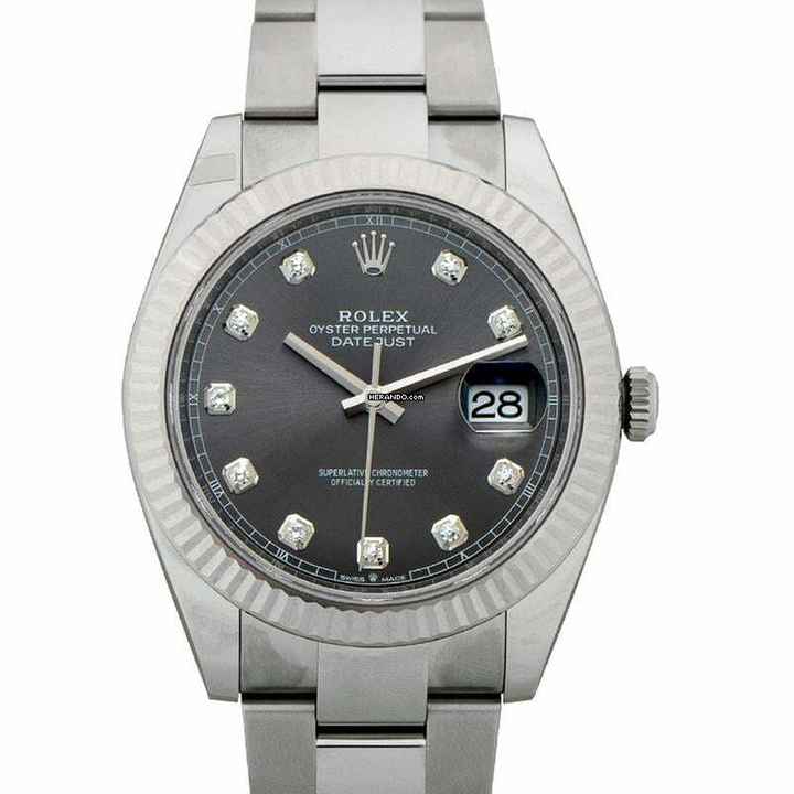  Rolex Datejust 41 126334 - Datejust Automatic Grey Dial Stainless Steel Men's Watch </h1> 