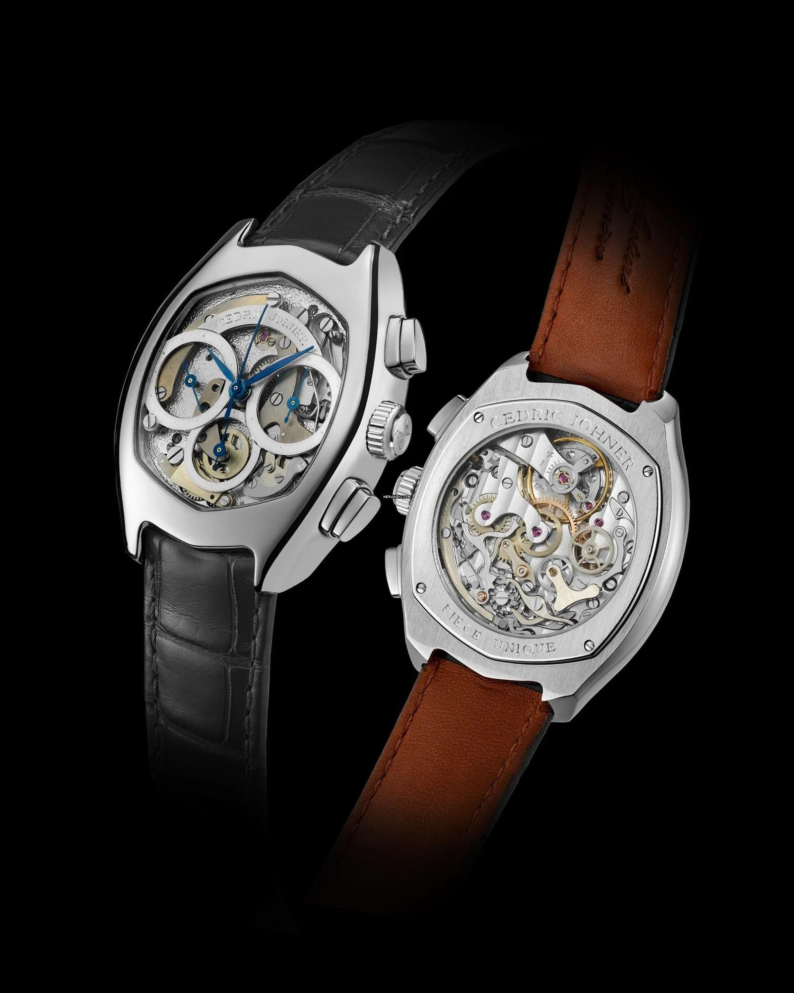 Cedric Johner Iconic Abyss Chronograph Valjoux 72 Unique Piece