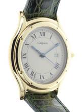 Thumbnail von Cartier Cougar Gents Quartz Wristwatch Panthère Cougar 001140 </h1>