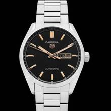 Thumbnail von TAG Heuer Carrera WBN2013.BA0640 - Carrera Automatic Black Dial Stainless Steel Men's Watch </h1>