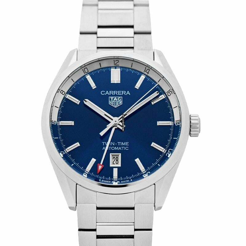  TAG Heuer WBN201A.BA0640 - Automatic Blue Dial Stainless Steel Men's Watch </h1> 