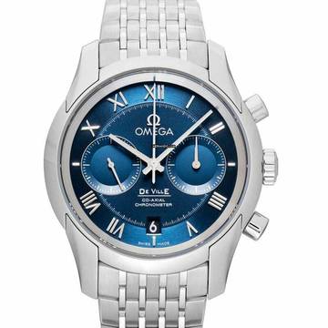  Omega De Ville Co-Axial 431.10.42.51.03.001 - De Ville Automatic Blue Dial Stainless Steel Men's Watch </h1> 