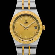 Thumbnail von Tudor Royal 28403-0004 - Tudor Royal Automatic Champagne Dial Stainless Steel Ladies Watch </h1>