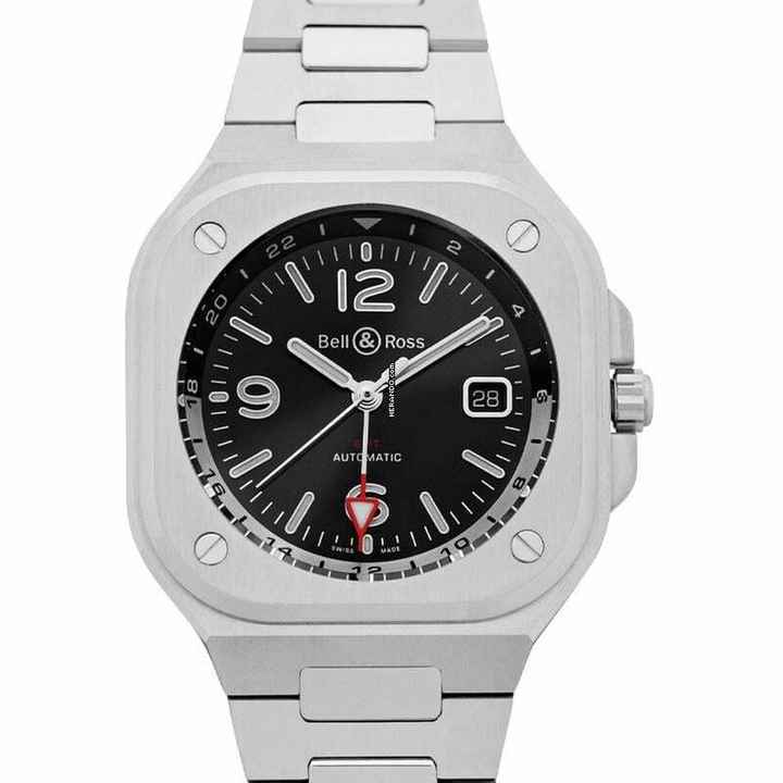  Bell & Ross BR 05 BR05G-BL-ST/SST - Automatic Black Dial Stainless Steel Men's Watch </h1> 
