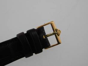 Thumbnail von Jaeger-LeCoultre Memovox 18 Karat Gelbgold Memovox Alarm Jumbo 37 mm Herrenuhr Kaliber P815 im original Zustand </h1>