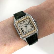 Thumbnail von Cartier Panthère 27mm Quartz 2 Tone 1.4TCW DIAMOND Watch </h1>