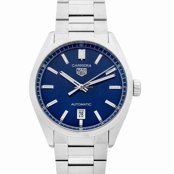  TAG Heuer Carrera WBN2112.BA0639 - Carrera Automatic Blue Dial Stainless Steel Men's Watch </h1> 