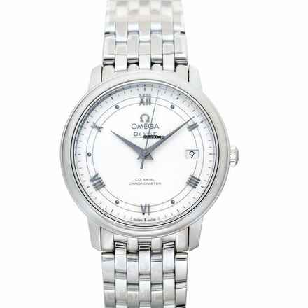  Omega De Ville Prestige 424.10.37.20.04.001 - De Ville Automatic White Dial Stainless Steel Unisex Watch </h1> 