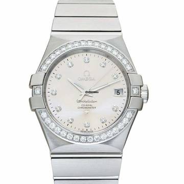  Omega Constellation Ladies 123.15.35.20.52.001 - Constellation Automatic Silver Dial Stainless Steel Ladies Watch </h1> 