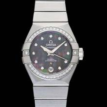 Thumbnail von Omega Constellation Ladies 123.15.27.20.57.003 - Constellation Automatic Mother of pearl Dial Stainless Steel Ladies </h1>
