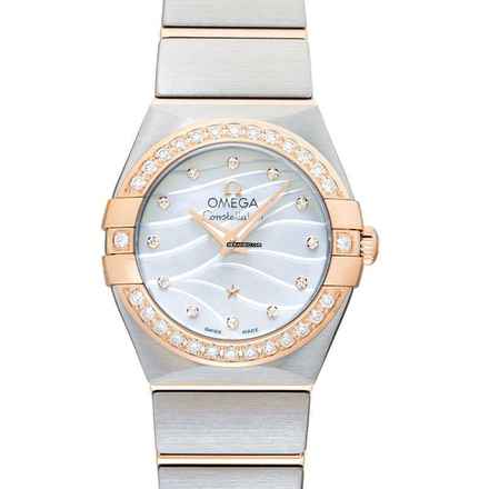  Omega Constellation Quartz 123.25.24.60.55.012 - Constellation Quartz Mother of pearl Dial Stainless Steel Ladies Wat </h1> 