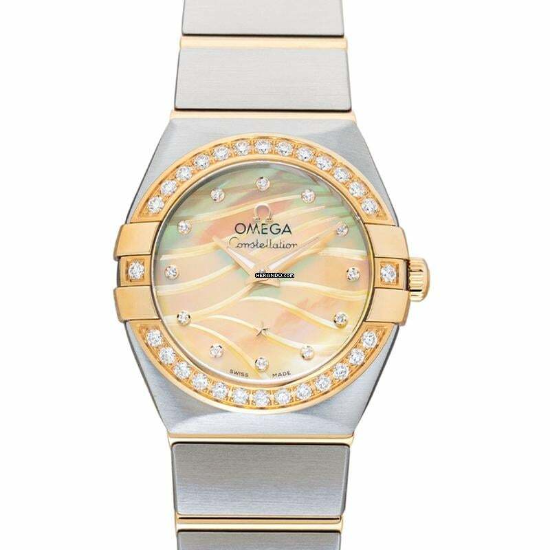 Omega Constellation Quartz 123.25.24.60.57.001 - Constellation Quartz Champagne Dial Stainless Steel Ladies Watch </h1>