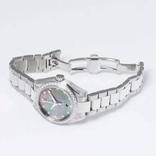 Thumbnail von Omega Seamaster Aqua Terra 231.15.34.20.57.001 - Seamaster Automatic Mother of pearl Dial Stainless Steel Ladies Watc </h1>