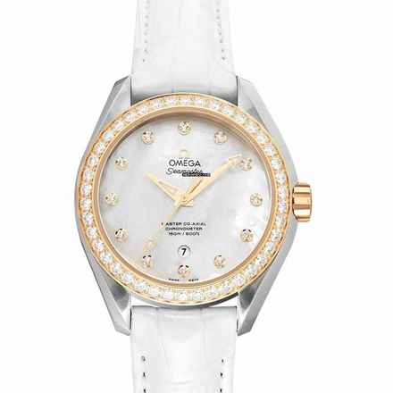  Omega Seamaster Aqua Terra 231.28.34.20.55.004 - Seamaster Automatic Mother of pearl Dial Stainless Steel Ladies Watc </h1> 