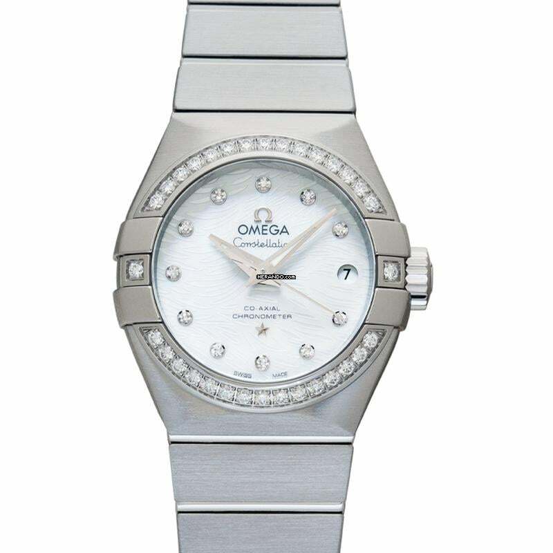 Omega Constellation Ladies 123.15.27.20.55.003 - Constellation Automatic White Dial Stainless Steel Ladies Watch </h1>
