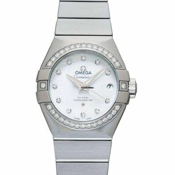  Omega Constellation Ladies 123.15.27.20.55.003 - Constellation Automatic White Dial Stainless Steel Ladies Watch </h1> 