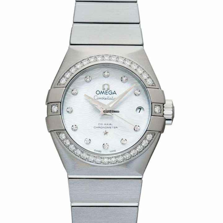  Omega Constellation Ladies 123.15.27.20.55.003 - Constellation Automatic White Dial Stainless Steel Ladies Watch </h1> 