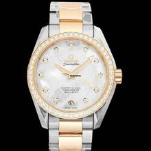 Thumbnail von Omega Seamaster Aqua Terra 231.25.39.21.55.002 - Seamaster Automatic Mother of pearl Dial Stainless Steel Ladies Watc </h1>