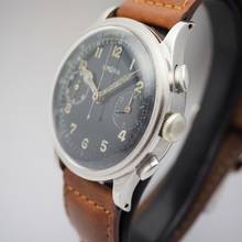 Thumbnail von Lemania Vintage Militär Chronograph RLM Lemania 15TL ultra RARE </h1>