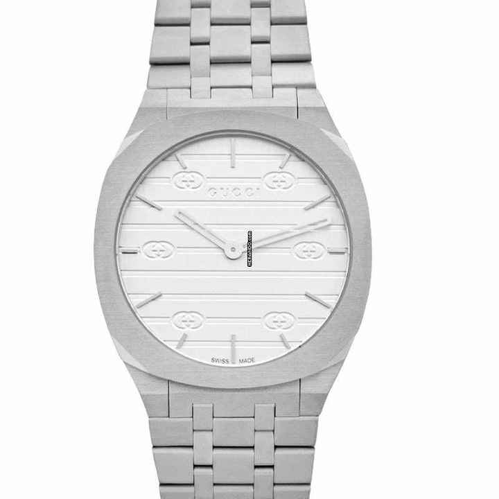 Gucci YA163407 - GUCCI 25H Unisex 38mm Watch </h1> 