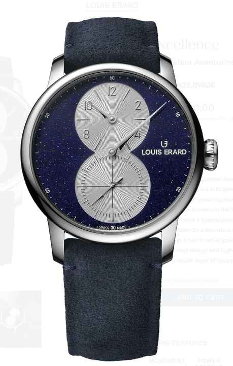  Louis Erard Excellence Régulateur Aventurine 