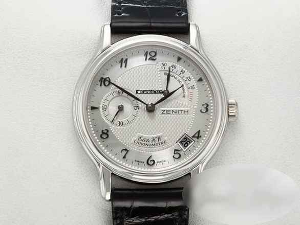  Zenith Elite Hw Chronomaster 39.0240.655 Platin 950 Zenith-revision 2021  