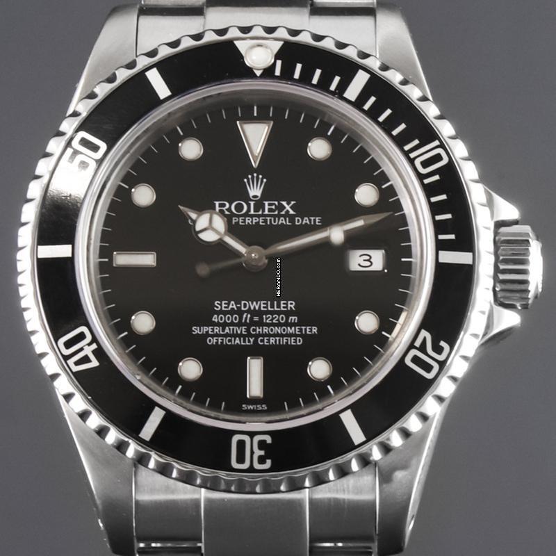  Rolex Sea-Dweller 4000 SAMMLERSTÜCK - LC100 - FULLSET+ 