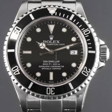  Rolex Sea-Dweller 4000 SAMMLERSTÜCK - LC100 - FULLSET+ 