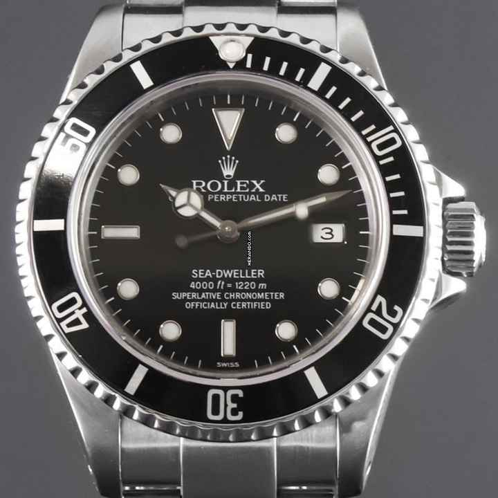  Rolex Sea-Dweller 4000 SAMMLERSTÜCK - LC100 - FULLSET+ 