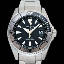 Thumbnail von Seiko Prospex SBDC129 - Prospex Automatic Black Dial Titanium Men's Watch </h1>