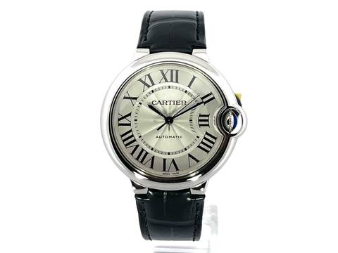  Cartier Ballon Bleu 36mm de Cartier 36 Edelstahl / Leder Ref. WSBB0028 </h1> 