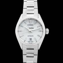 Thumbnail von TAG Heuer Carrera Lady WBN2410.BA0621 - Carrera Automatic Mother of pearl Dial Stainless Steel Ladies Watch </h1>