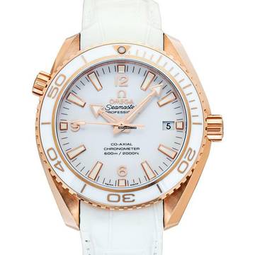  Omega Seamaster Planet Ocean 232.63.42.21.04.001 - Seamaster Automatic White Dial 18kt Rose Gold Unisex Watch </h1> 