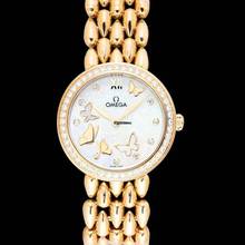 Thumbnail von Omega De Ville Prestige 424.55.27.60.55.005 - De Ville Quartz Mother of pearl Dial 18kt Yellow Gold Ladies Watch </h1>