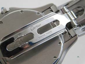 Thumbnail von Cartier Cougar Panthere Cougar Stahl XL mit Datum im Traum Zustand mit original Box