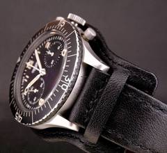 Thumbnail von Heuer Zivile Ausführung Fly-Back Chronograph Handaufzug Valjoux 230 Guter Zustand </h1>