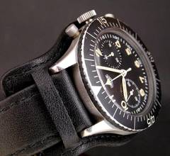 Thumbnail von Heuer Zivile Ausführung Fly-Back Chronograph Handaufzug Valjoux 230 Guter Zustand </h1>