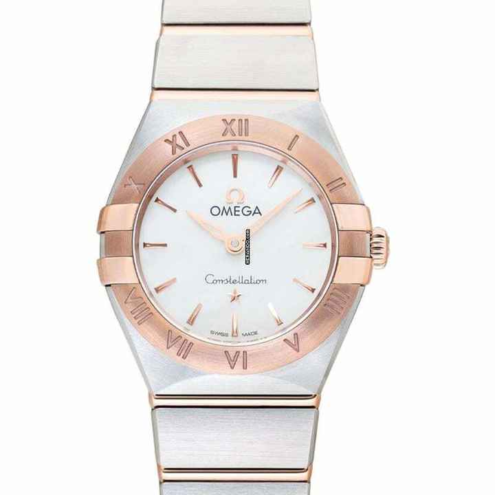  Omega Constellation Ladies 131.20.25.60.05.001 - Constellation Quartz White Dial Stainless Steel Ladies Watch </h1> 
