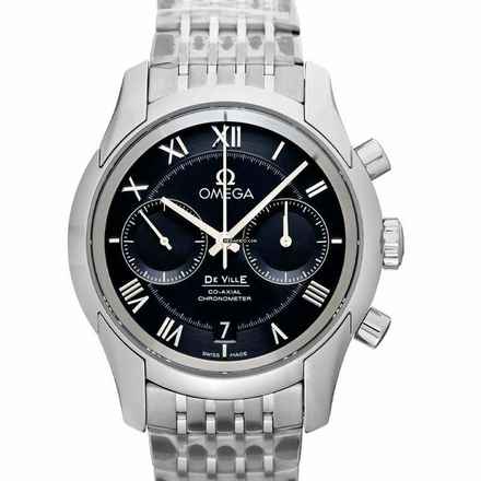  Omega De Ville Co-Axial 431.10.42.51.01.001 - De Ville Automatic Black Dial Stainless Steel Men's Watch </h1> 