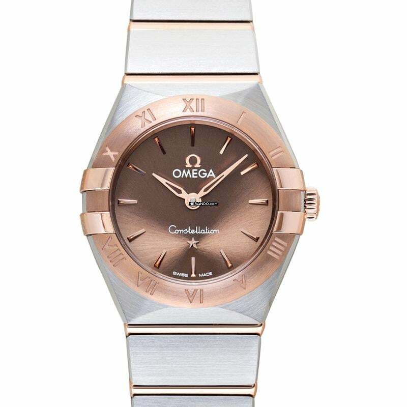 Omega Constellation Ladies 131.20.25.60.13.001 - Constellation Quartz Brown Dial Stainless Steel Ladies Watch </h1>