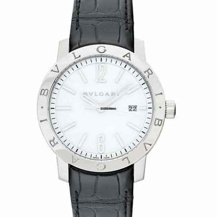  Bulgari Bulgari 102056 - Bvlgari Bvlgari Automatic White Dial Stainless Steel Men's Watch </h1> 