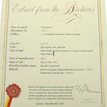 Thumbnail von Patek Philippe Art Deco Diamond Bj.1931 2,05ct </h1>