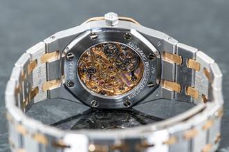 Thumbnail von Audemars Piguet Royal Oak Skeleton | Platinum & Roségold | 14794PR | Caliber 2003 | AP Service 2021
