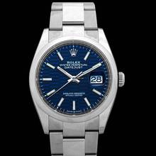 Thumbnail von Rolex Datejust 36 126200-0022 - Rolex Datejust 36mm Stainless Steel Bright blue Index Oyster </h1>