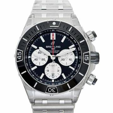  Breitling Chronomat AB0136251B1A1 - Chronomat Automatic Black Dial Stainless Steel Men's Watch </h1> 