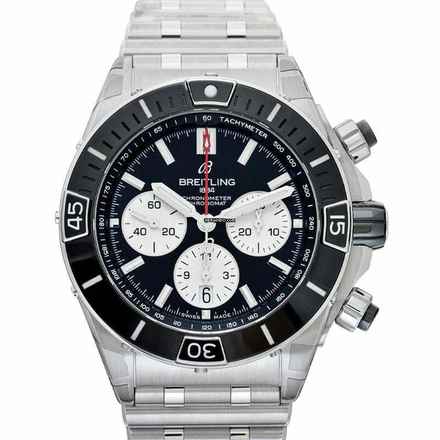  Breitling Chronomat AB0136251B1A1 - Chronomat Automatic Black Dial Stainless Steel Men's Watch </h1> 