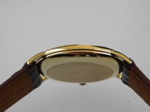 Thumbnail von Jaeger-LeCoultre 18 Karat Gelbgold Baignoire Jumbo Handaufzug 29 x 38 mm Rarität </h1>